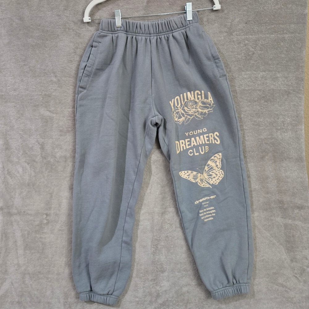 YoungLA Young Dreamers Club Sweatpants Women Small Athleisure Casual Streetwear